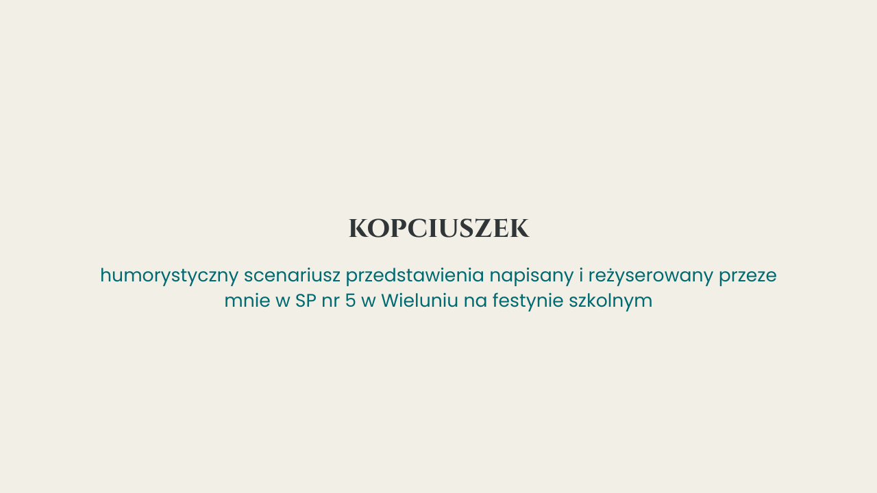 zapowiedź zdjęć